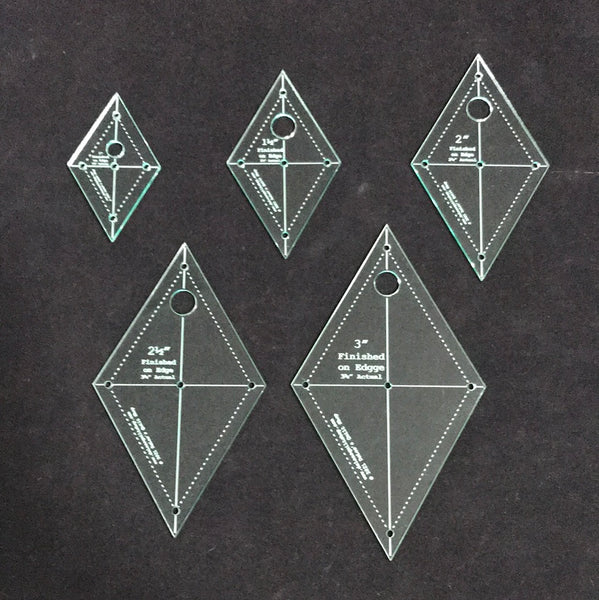 1-3” 45° Diamond Fussy Cut Set