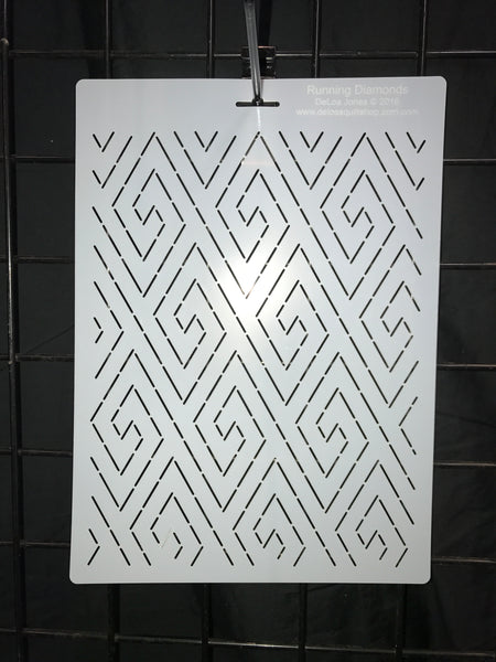 Stencil : Running Diamonds